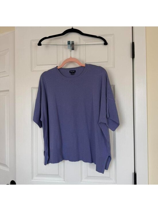 Splendid Tops - Splendid Purple Oversized Knit Sweater